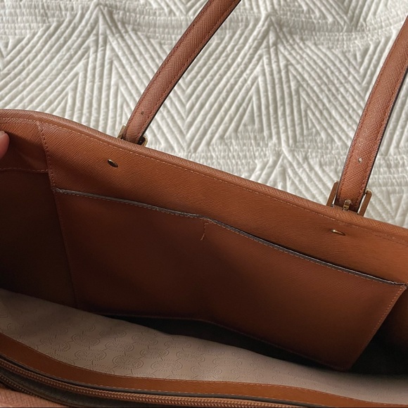 Michael Kors Brown Leather Computer Bag & Purse - Picture 4 of 14